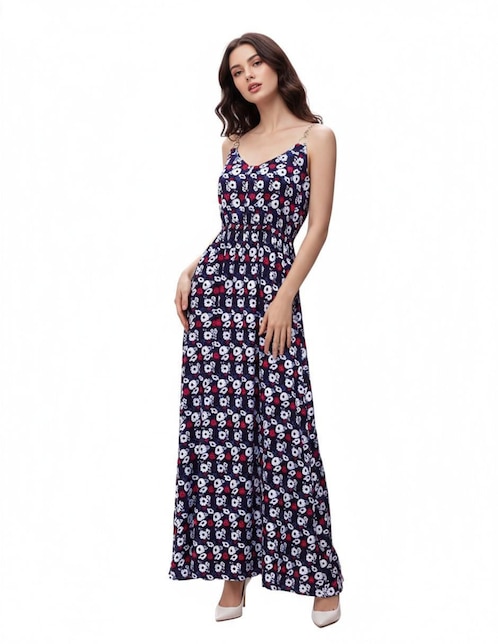 Vestido largo casual ant collection sin familia o colección "para mujer"