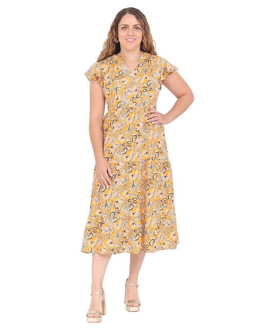 Vestido midi casual para mujer 1