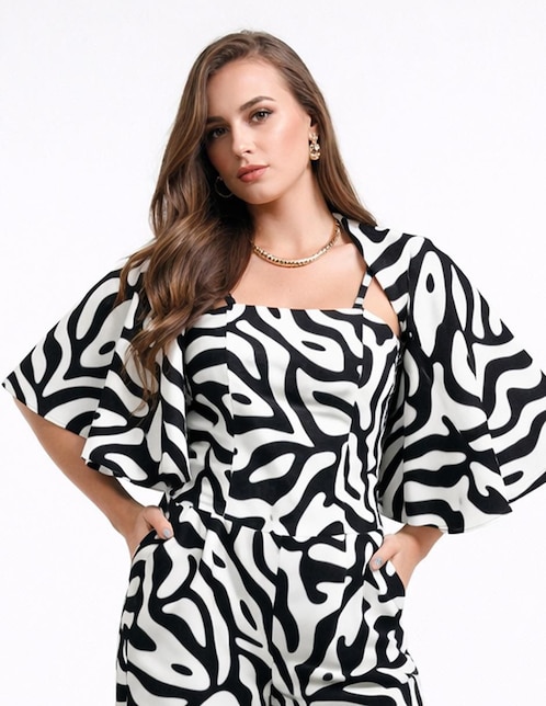 Top Shyla con escote medio tirante ajustable