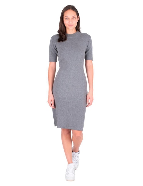 Vestido a la rodilla casual para mujer 1
