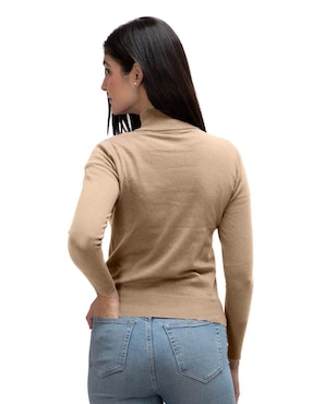 Suéter Generra cuello alto para mujer