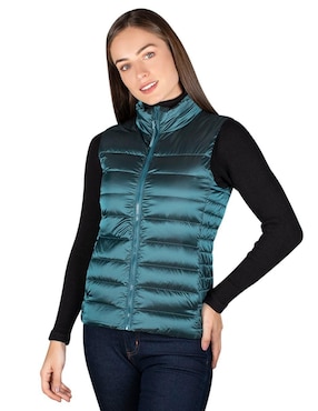 Chaleco Greenlander Impermeable Con Bolsillos Para Mujer