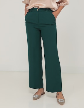 pantalón verde dama//