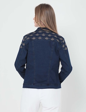 Chamarra Damaia Atelier de mezclilla para mujer