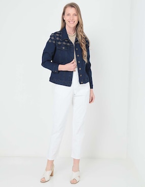 Chamarra Damaia Atelier de mezclilla para mujer