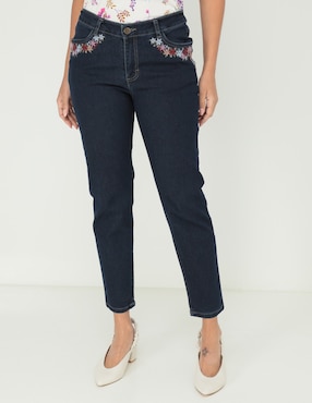 Jeans Skinny Damaia Atelier Corte Cintura Para Mujer