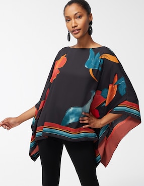 Poncho Bizou para mujer