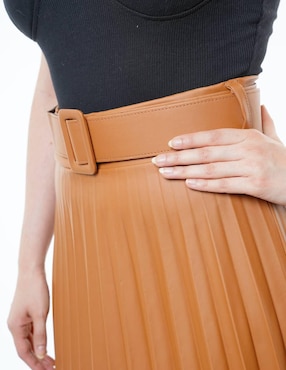 Falda midi Look At Me a la cintura
