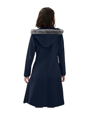 Abrigo Merkabá de lana abierto para mujer
