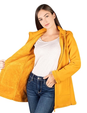 Abrigo Greenlander abierto para mujer