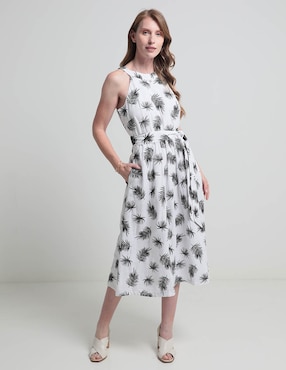 Vestido Midi Casual Talbots Para Mujer