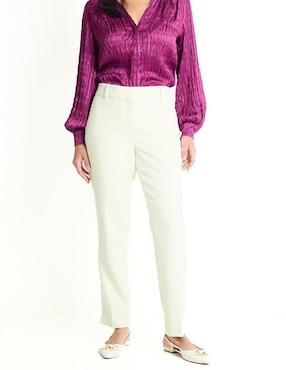 Pantalón Talbots Straight Para Mujer