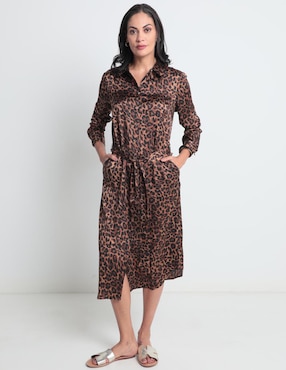 Vestido Midi Casual Talbots Para Mujer