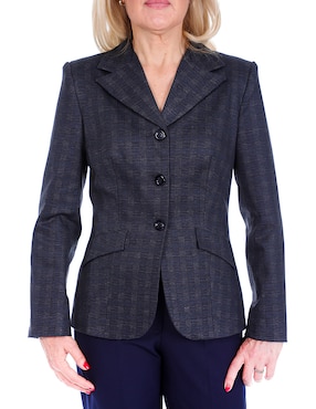 Saco Formal Perfil Para Mujer