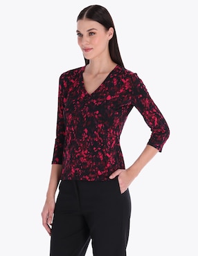 Blusa Charme Manga 3/4 Para Mujer