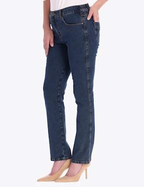 Jeans Skinny Charme Corte Cintura Alta Para Mujer