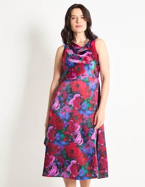 Vestido Midi Casual Talbots Para Mujer