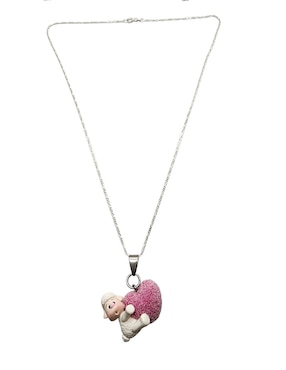 Collar Limerence By Claudia Herrera Animalitos Corazón de plata P 925