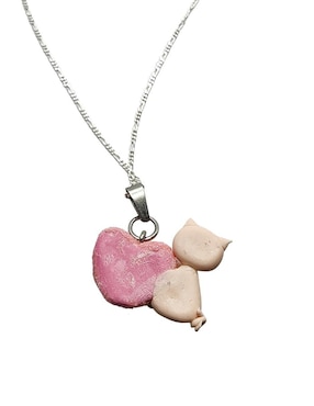 Collar Limerence By Claudia Herrera Animalitos Corazón de plata P 925
