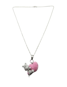 Collar de corazón Limerence By Claudia Herrera de plata P 925