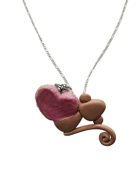 Collar de corazón Limerence By Claudia Herrera de plata P 925