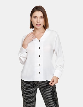 Blusa Camisera Vitos Manga Larga Para Mujer