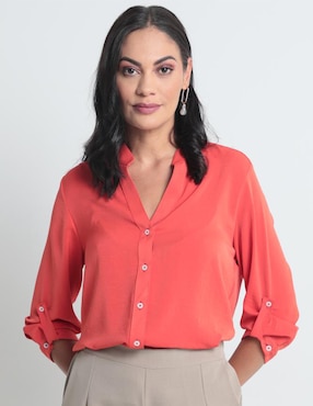 Blusa Camisera LPC Manga 3/4 Para Mujer