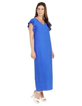 Vestido Maxi Casual Chaps Para Mujer