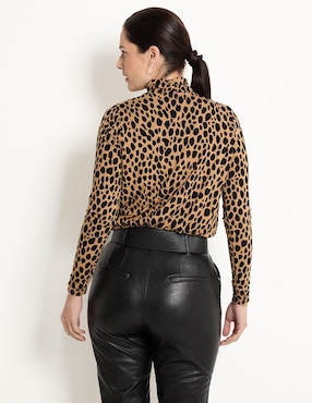 Blusa Chico's manga larga para mujer