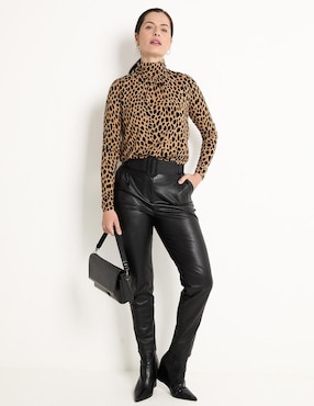 Blusa Chico's manga larga para mujer