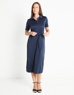 Vestido Midi Casual La Nun Para Mujer