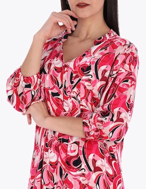Vestido midi formal Charme para mujer