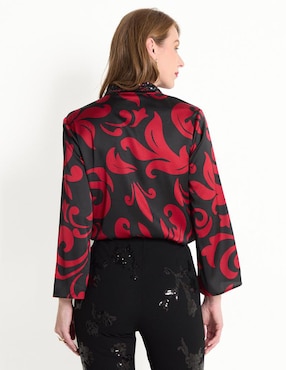Blusa Chico's manga larga para mujer