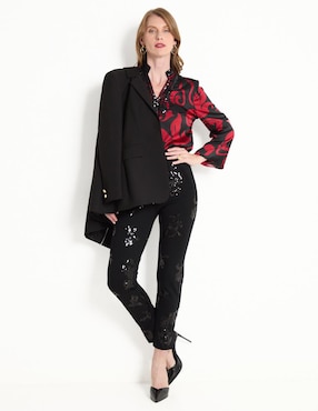 Blusa Chico's manga larga para mujer