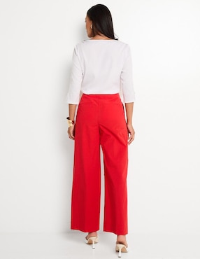 Pantalón relaxed Talbots amplio para mujer
