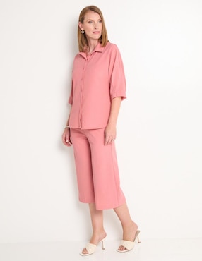 Blusa Morango manga al codo para mujer