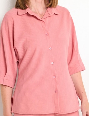Blusa Morango manga al codo para mujer