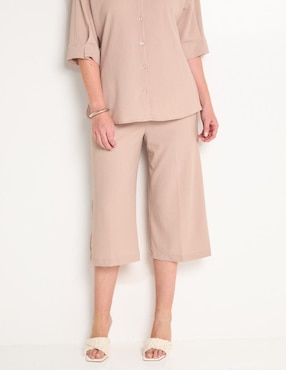 Pantalón capri Morango straight para mujer
