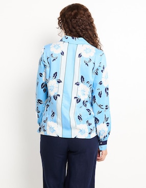 Blusa Talbots manga larga para mujer
