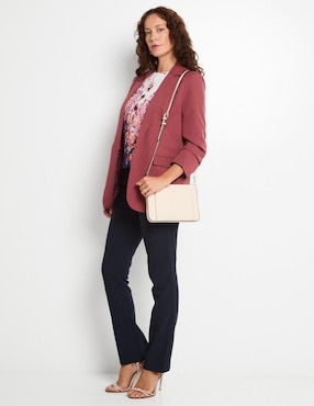 Suéter Talbots cuello redondo para mujer