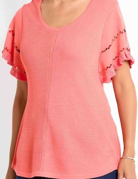 Suéter Chico's cuello redondo para mujer