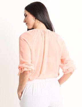 Blusa Chico's manga larga para mujer