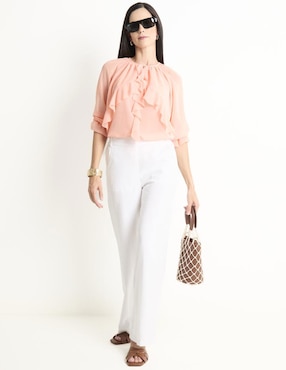 Blusa Chico's manga larga para mujer