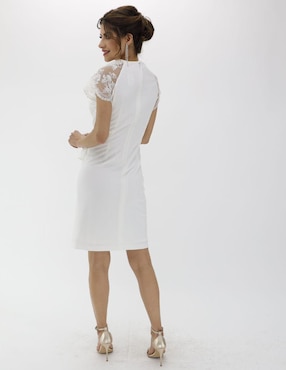 Vestido a la rodilla de fiesta La Difference escote medio