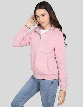 Chamarra casual American College USA para mujer