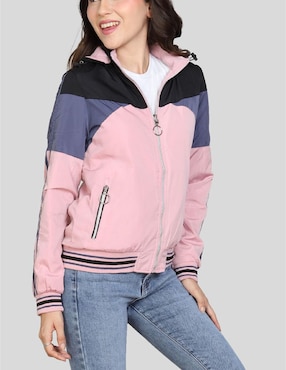 Chamarra casual American College USA para mujer