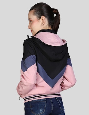 Chamarra casual American College USA para mujer