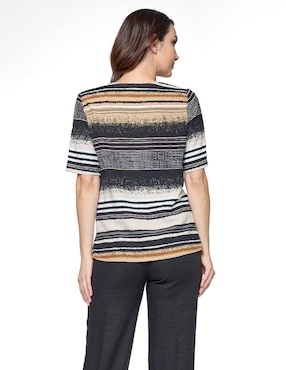 Blusa Damaia Atelier manga corta para mujer