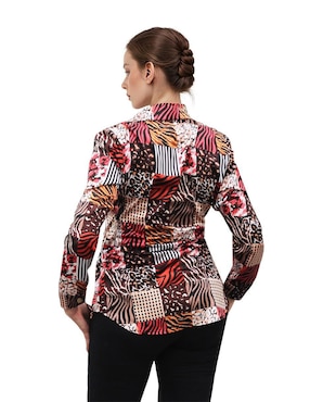 Blusa Eva Berry manga larga para mujer