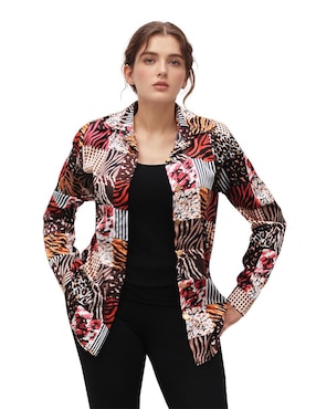 Blusa Eva Berry manga larga para mujer